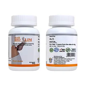 Shivalik Herbals Bio Slim for Weight Management -60 Caps