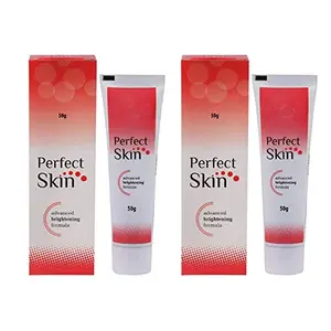 Indian Ayurvedic Perfect Skin cream 50gm x 2 Tubes Advanced Brightening Skin Formula.