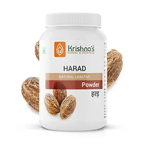 Krishna's Herbal & Ayurveda Harad (Terminalia chebula) Powder - 100 g