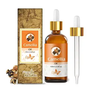 Crysalis Camellia (Camellia Oliefera) Oil|100% Pure & Natural Undiluted Essential Oil Organic Standard For Skin & Hair Care|Therapeutic Grade Oil Keeps Skin Supple Strengthens Hair Conditions 100ml