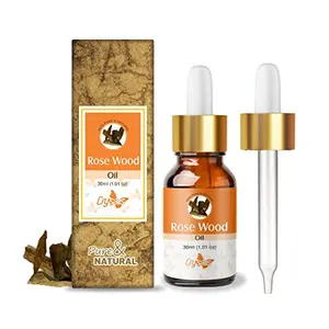 Crysalis Rose Wood (Dalbergia Latifolia) Oil |100% Pure & Natural Undiluted Essential Organic Standard|For Undiluted Therapeutic Grade |Aromatherapy Oil 30ml dropper