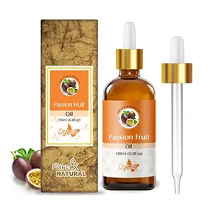 Crysalis Passion Fruit (Passiflora Edulis) Oil |100% Pure & Natural Undiluted Carrier Oil Organic Standard| Perfect & Used For Skin & Hair |Aromatherapy Oil| 100ml With Dropper