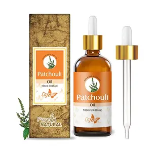 Crysalis Patchouli (Pogostemon Cablin) Oil |100% Pure & Natural Undiluted Essential Oil Organic Standard| Helps In Care Of Skin Hair |Aromatherapy Oil| 100ml With Dropper