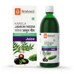 Krishna's Herbal & Ayurveda Karela Jamun Neem Mix Juice (500 ml)