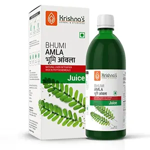Krishna's Herbal & Ayurveda Bhumi Amla Juice (500 ml (Pack of 1))