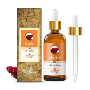 Crysalis Myrtle (Myrtus) Oil |100% Pure & Natural Undiluted Essential Oil Organic Standard | It Is Perfect For Massage On Face | Aromatherapy Oil | 100ML With Dropper