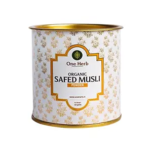 One Herb - Organic Safed Musli Powder 50g