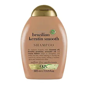 OGX Ever Straight Brazilian Keratin Smooth Shampoo 385ml