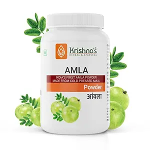 Krishna's Herbal & Ayurveda Amla (Phyllanthus emblica) Powder - 100 g