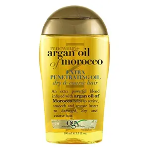 OGX Argan Oil of Morocco Extra Penetrating Oil for Renewing Plus Dry and Coarse Hair 100ml