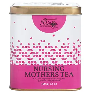 The Indian Chai Nursing Mothers Tea 100g for Healthy Lactation with Fenugreek Milk Thistle Fennel Seed & More for Breastfeeding!