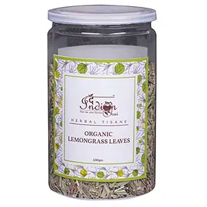 The Indian Chai - Organic Lemongrass Tea Loose Leaves 100gCaffeine Free