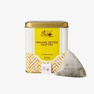 The Indian Chai - Organic Nettle Leaves 30 Pyramid Tea Bags | Urtica Dioica | Herbal Tea