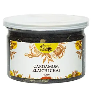 The Indian Chai - Cardamom Elaichi Chai Tea 100g Premium Desi Chai Patti for Authentic Elaichi Flavour Good for Digestion and Cough Cold