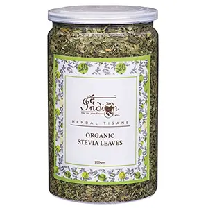 The Indian Chai - Organic Stevia Tea Leaves 100g Herbal Tea Caffeine Free