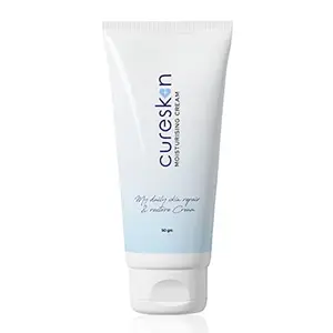 CureSkin Hyaluronic Acid & Ceramide Face Moisturizer Cream for Intense Hydration & Soft Skin Men & Women All Skin Types 100 ML