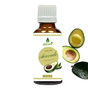 Oilcure Avocado Oil | 30 ml | Carrier Oil | Pure