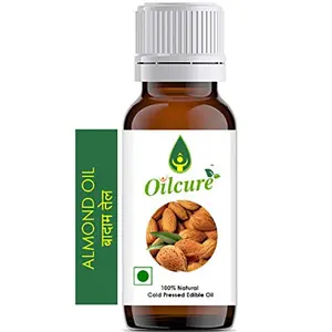 Oilcure Almond Oil | Cold Pressed | Edible | Natural -100ml