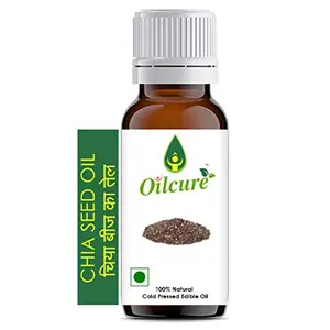 Oilcure Chia Seed Oil | Cold Pressed | Pure - 100 ml