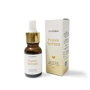 CureSkin Peptide Serum For All Skin Types | Contains Peptides Ceramide which Helps to Repair Skin & Glow | Works Gentle On Your Skin & Heals | For Men & Women | Paraben Free