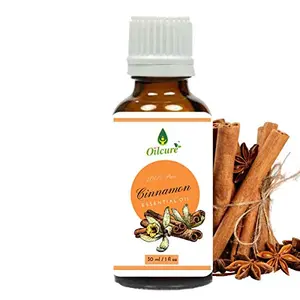 Oilcure Cinnamon Bark Essential Oil | 30 ml | Pure | Undiluted