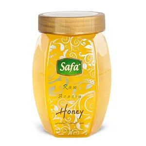 Safa Acacia Honey | Organic Honey Raw Unprocessed Kashmir Honey | 100% Pure Natural Honey Unfiltered | Immunity Boosters for Adults & Nurturing Children | Raw Unpasteurized for Maximum Potency 500g