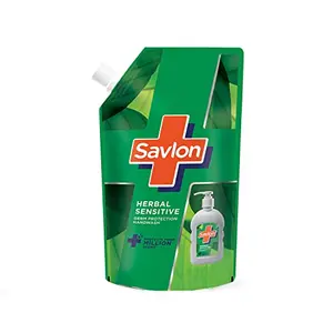 Savlon Herbal Sensitive pH balanced Liquid Handwash Refill Pouch 725ml