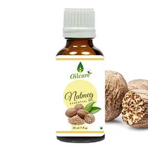Oilcure Nutmeg Oil | 30 ml | Pure | Undiluted