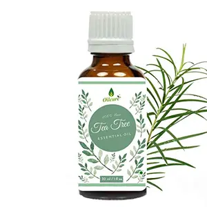 Oilcure Tea Tree Essential Oil | 30 ml | Pure | Undiluted