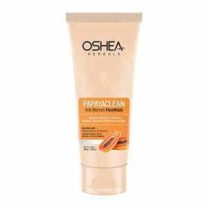 Oshea Papayaclean Anti Blemish Face Wash Orange 100 g