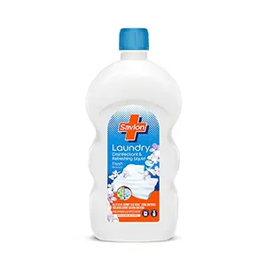 Savlon Laundry Disinfectant & Refreshing Liquid 1000ml| After Detergent Wash|Kills germs on clothes|Fresh fragrance lasts upto 72 hrs|Safe on clothes Natural