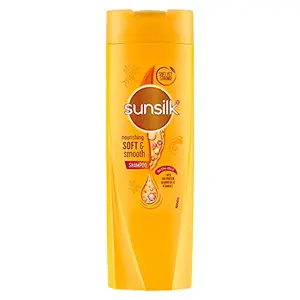 Sunsilk Nourishing Soft & Smooth Shampoo With Egg Protein Almond Oil & Vitamin C For 2X Smoother and Softer Hair 80 ml