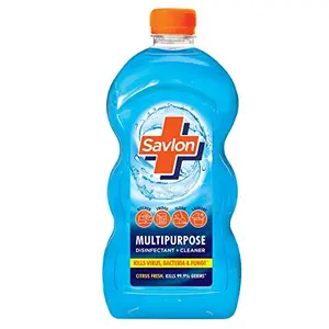 Savlon Multipurpose Disinfectant Cleaner Liquid 1 ltr | Kills germs on Multiple surfaces - surfaces/floor/laundry | (1L Citrus Fresh Fragrance)
