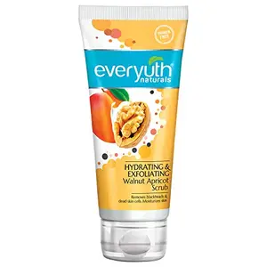 Everyuth Naturals Hydrating & Exfoliating Walnut Apricot Scrub 100gm Tube