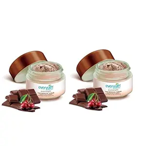Everyuth Naturals Chocolate and Cherry Tan Removal Scrub (50 gm*2qty)