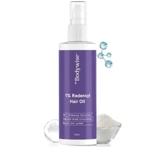 Bodywise 1% Redensyl Hair Oil for Women | With Bhringraj & Onion Hair Oils for New Hair Regeneration and Improves Health | 100ML
