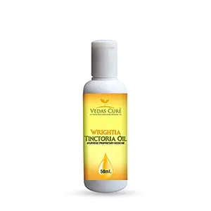 Vedas cure Wrightia Tinctoria Oil For Psoriasis Eczema charm rog skin Disorders burn & stretch marks removal