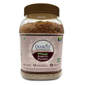 Diabliss Diabetic Friendly Herbal Jaggery Powder - Low Glycemic Index (GI) - Reusable Jar (4)