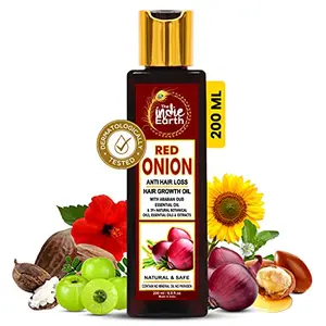 The Indie Earth Red Onion Oil For Healthy Hair Growth 200ml