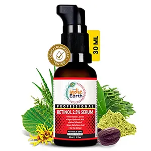 The Indie Earth Retinol Deep Wrinkle Repair Serum With Vitamin C Serum Vegan Glutathione Vitamin E & Tea Tree Extract Anti-Wrinkle Serum Best Retinol Serum 30ml | 1 fl.oz