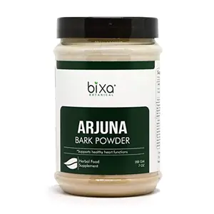 Arjuna Chaal/Bark Powder | 200 gm (Terminalia Arjuna) | For Healthy Heart Blood Flow Ulcer & Menstrual Balancing | 100% Natural Ayurvedic Herbal Supplement | Bixa Botanical