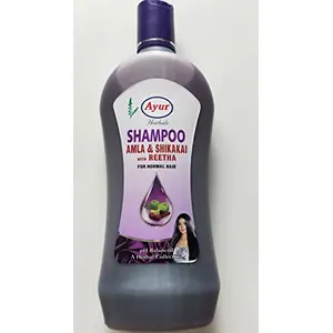 Ayur Amla Shikakai With Reetha Shampoo 500ml