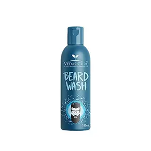 Vedas cure Beard Wash For Soft & Healthy Beard | Organic | 100 ML