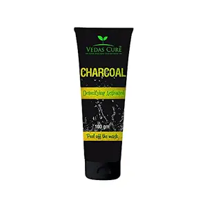 Vedas cure charcoal Peel off the mask with charcoal activated | 100 GM