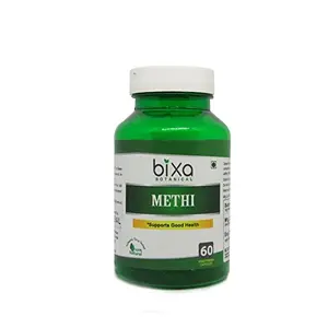 Bixa Botanical Methi Extract Trigonella Foenum 40% Saponins 60 Veg Capsules (450mg)