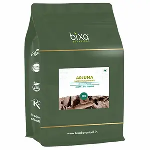 Arjuna Dry Extract Powder ( TERMINALIA ARJUNA ) | 30% Tannins | 1Kg | For Healthy Heart Regulate Cholesterol and Clear Heart Blockages