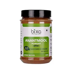 Anantmool Powder (Hemidesmus Indicus) |200 gm | Natural Blood Purifier and Cooling Agent | Herbal Supplement for Skin & Hair | Bixa Botanical