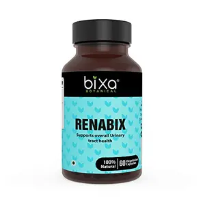 Bixa Botanical Renabix Capsules Punarnava Extract Medicine for Urinary Problems | Kidney Health Capsules- 60 Veg Capsules (450mg)