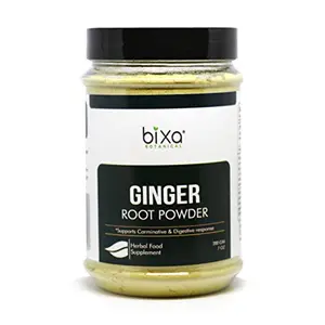 Sunth Powder (Zingiber Officinale/Ginger) Digestive Supplement It Clears Sore Throat And Reduces Cold Ayurvedic Herb To Reduce Flautulence & Spasm Of Stomach (7Oz / 200g)Bixa Botanical