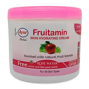 Ayur Fruitamin skin hydrating cream 500ml